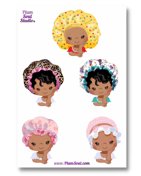Braelyn Ready for Bed Sticker Sheet