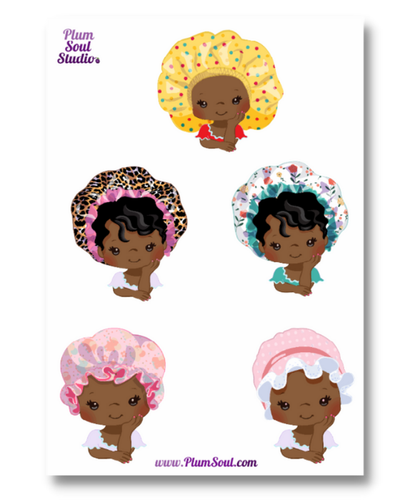 Braelyn Ready for Bed Sticker Sheet