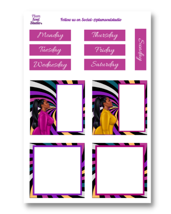 Look to the Hills Sticker Kit