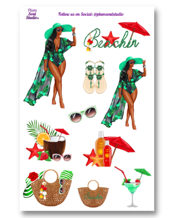 Carmen Combo Sticker Sheet