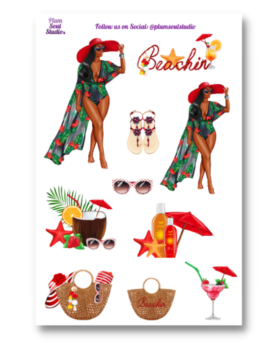 Carmen Combo Sticker Sheet