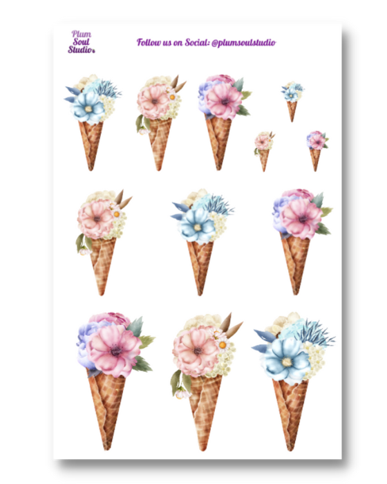 Ice Cream Blooms