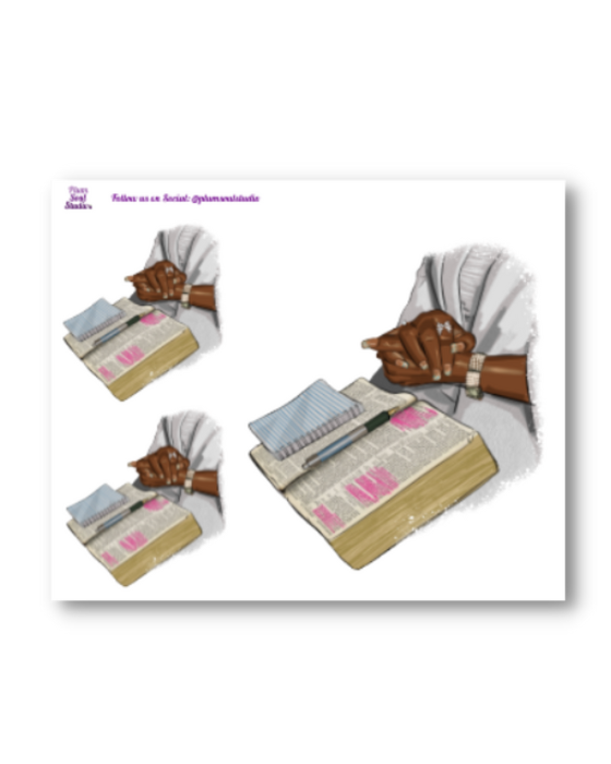 Mama's Hands Mini Sticker Sheet