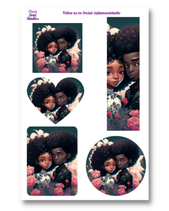 Motown Love Sticker Sheet