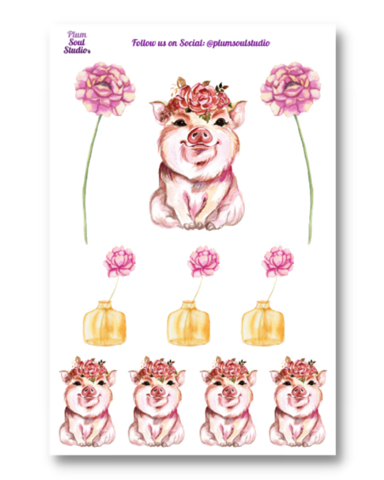 Petunia Sticker sheet