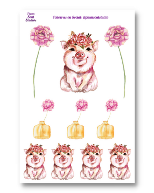 Petunia Sticker sheet