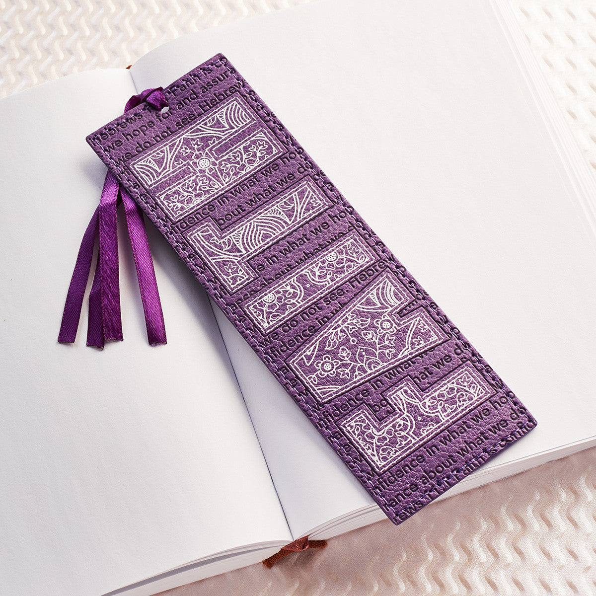 Faith Debossed Bookmark