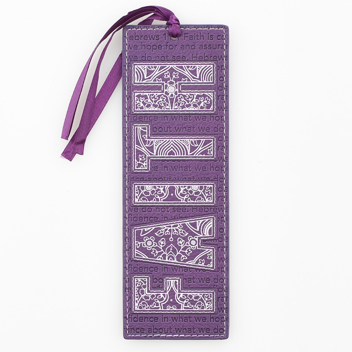 Faith Debossed Bookmark