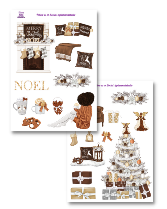 Home for the Holidays Sticker Kit