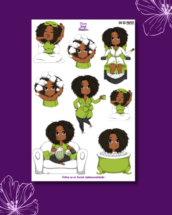 Oh So Paper All About Me Sticker Sheet