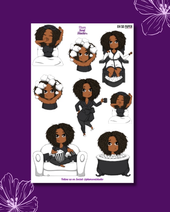 Oh So Paper All About Me Sticker Sheet