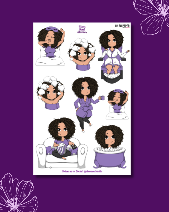 Oh So Paper All About Me Sticker Sheet