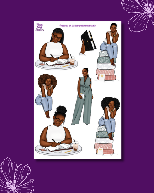 Planner Time Sticker Sheet