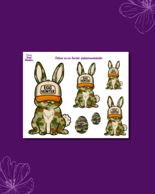 Egg Hunter Mini Sticker Sheet