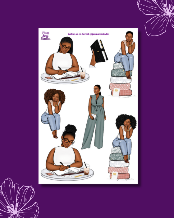 Planner Time Sticker Sheet