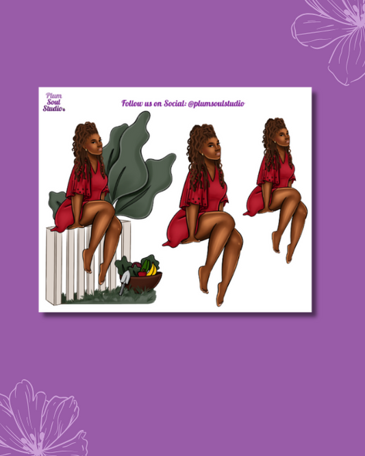 Down on the Farm Fence Sticker Sheet Mini