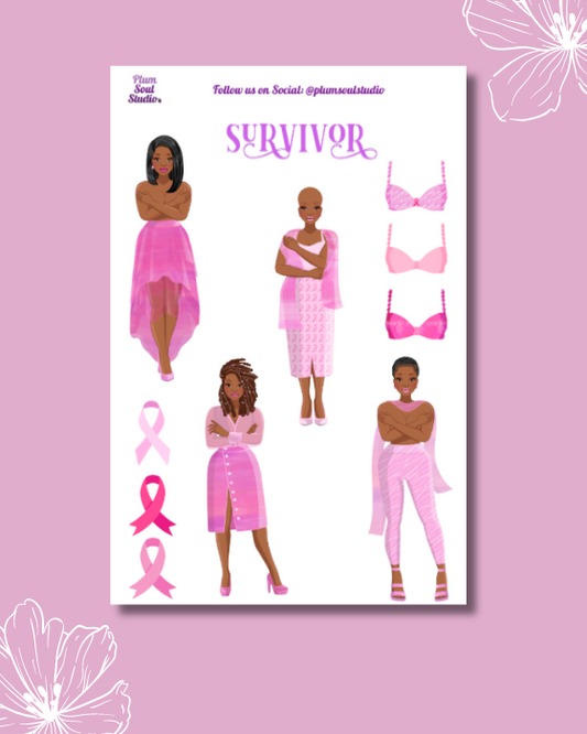 Survivor Demi Sticker Sheet