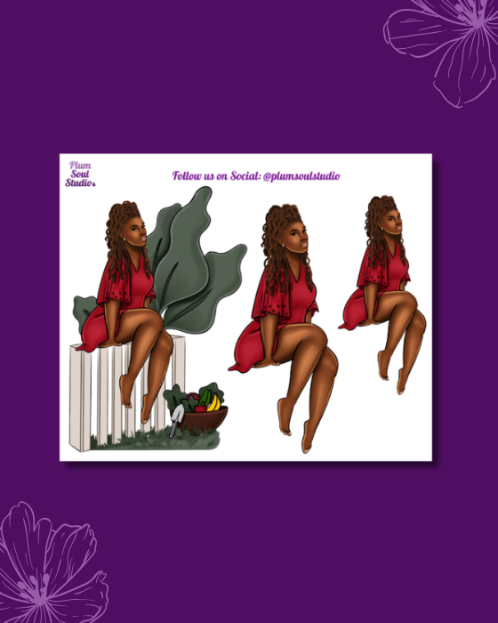 Chilling on the Farm Mini Sticker Sheet