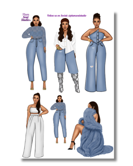 Moody Blues Sticker Sheet