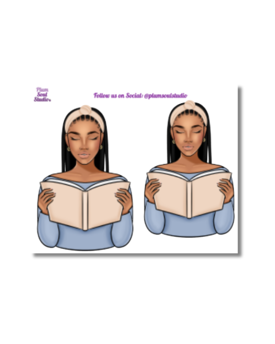 Hobby - Reading Mini Sticker Sheet