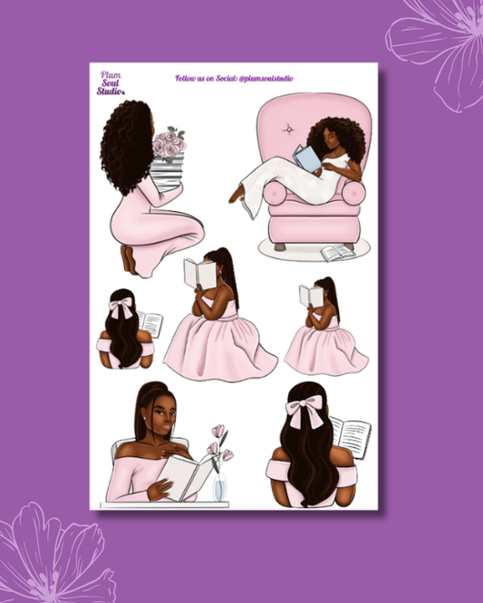 Gentle Reader Sticker Sheet