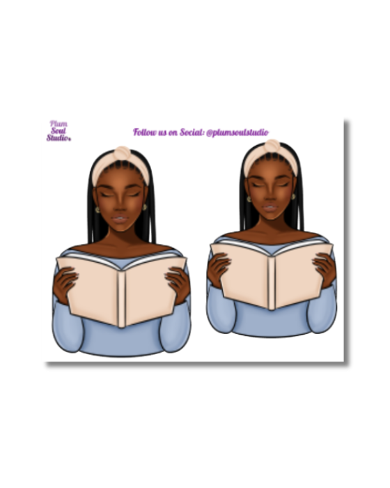 Hobby - Reading Mini Sticker Sheet