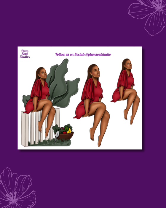 Chilling on the Farm Mini Sticker Sheet