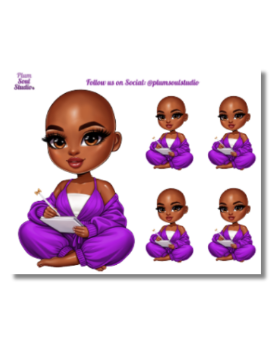 Jojo Journaling Sticker Sheet Mini