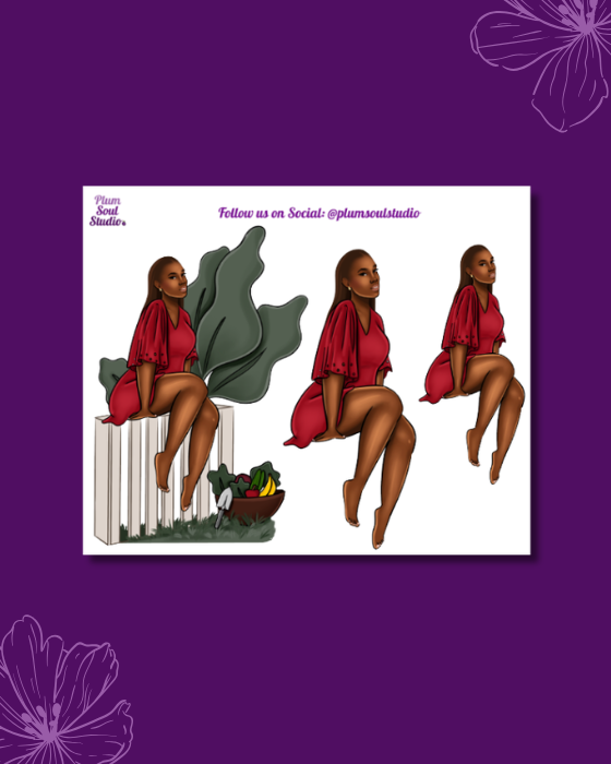 Chilling on the Farm Mini Sticker Sheet