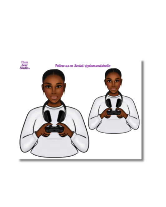 Hobby - Gamer Mini Sticker Sheet
