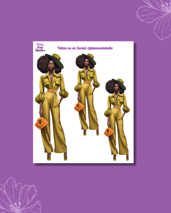 The Green Goddess Mini Sticker Book