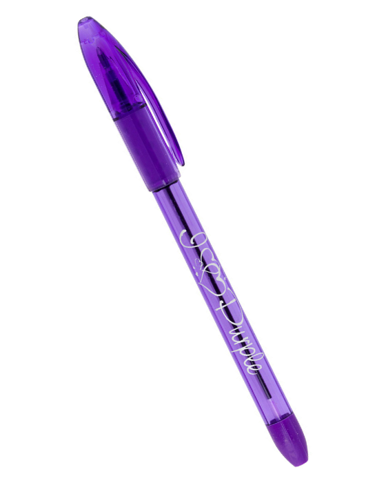 I Love Purple Pentel R.S.V.P Pen