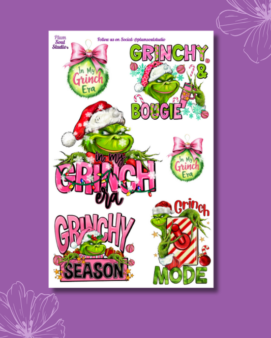 Green Sticker Sheet