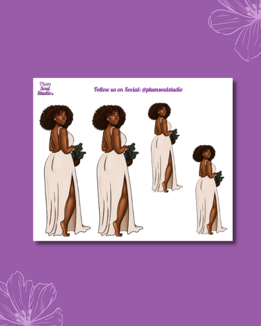 Down on the Farm Sundress Sticker Sheet Mini