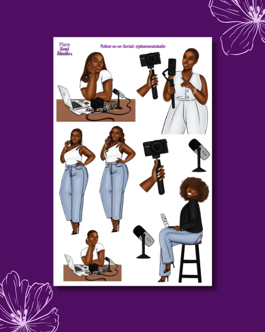Content Day Sticker Sheet