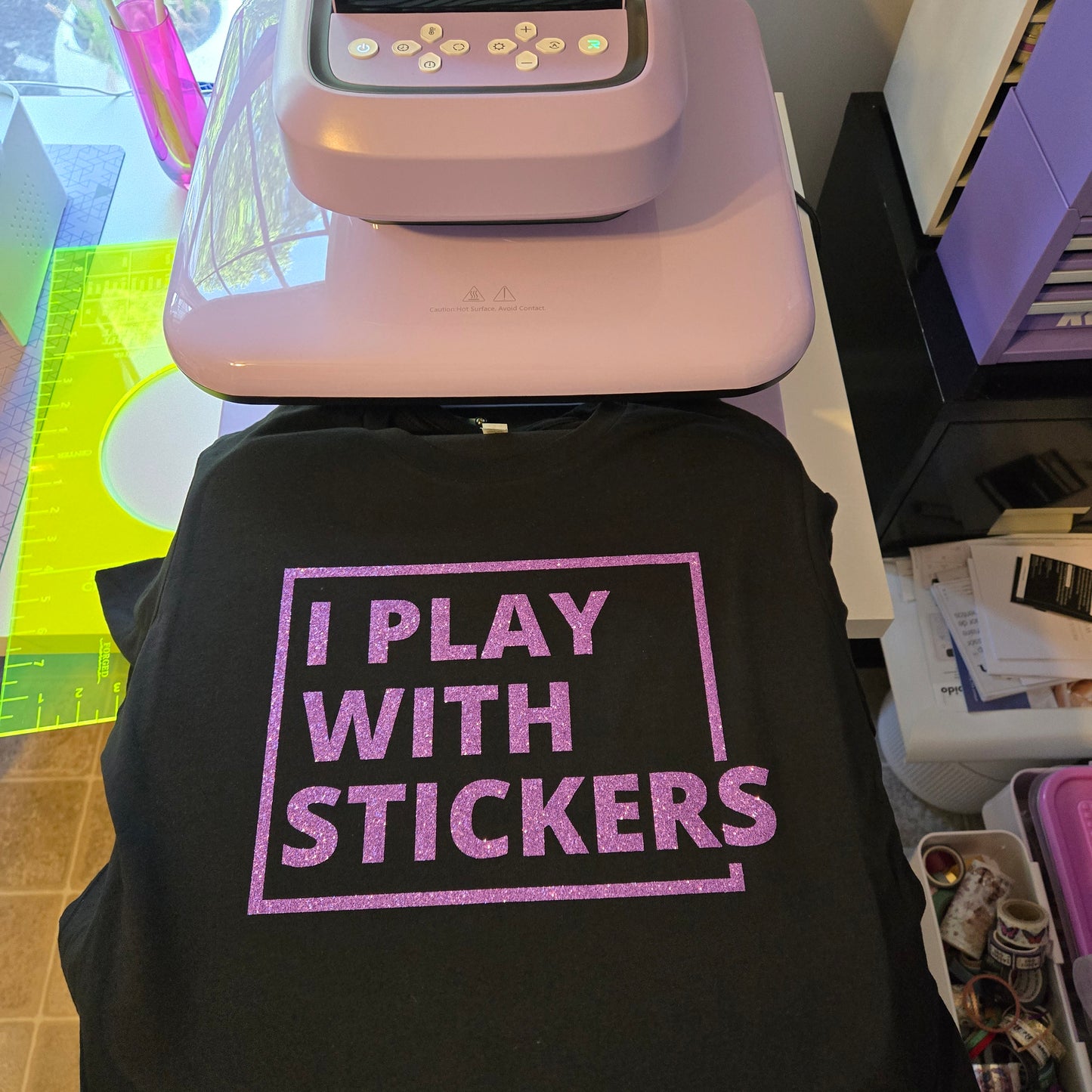 I Play With Stickers T-shirt