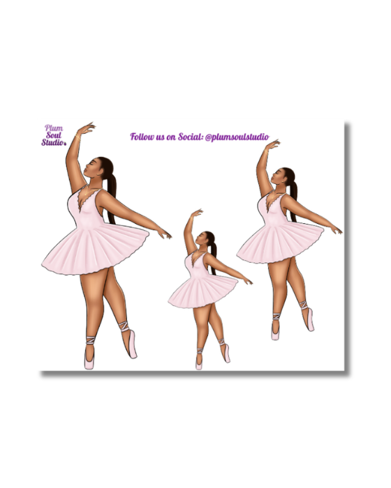Keep Dancing Graceful Mini Sticker Sheet