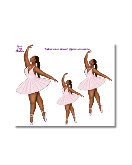 Keep Dancing Graceful Mini Sticker Sheet