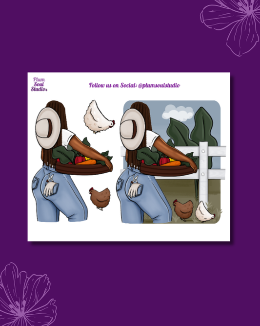 Harvest on the Farm Mini Sticker Sheet