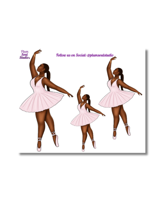 Keep Dancing Graceful Mini Sticker Sheet