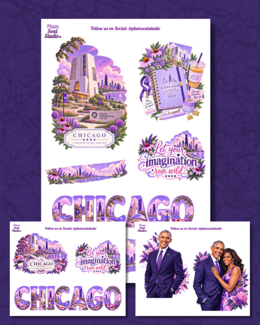 Chicago Dreams Sticker Set
