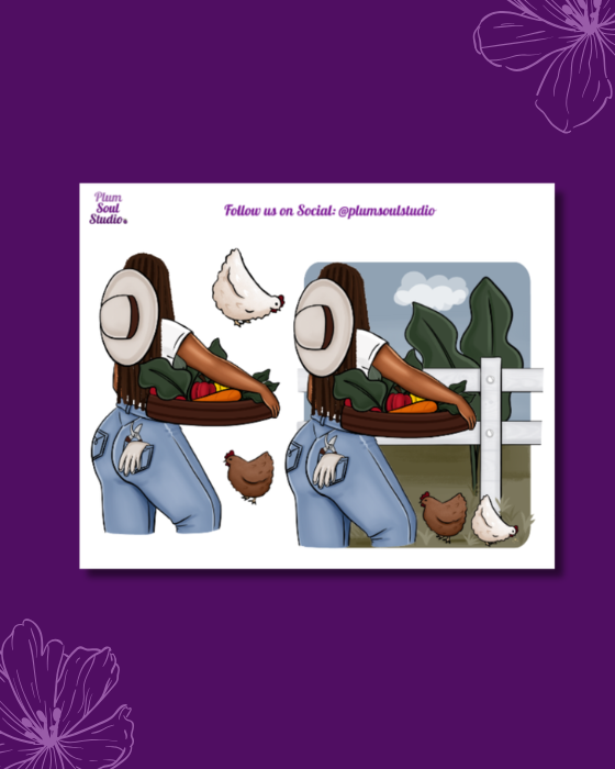 Harvest on the Farm Mini Sticker Sheet