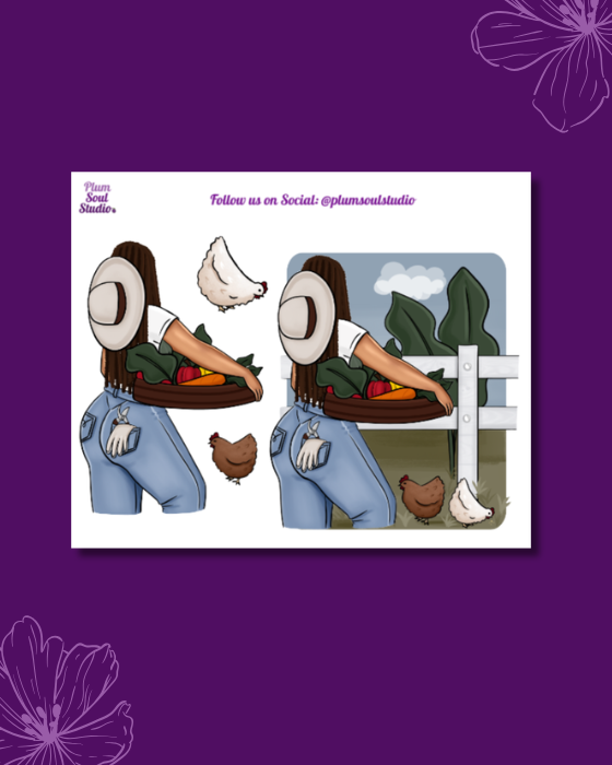 Harvest on the Farm Mini Sticker Sheet