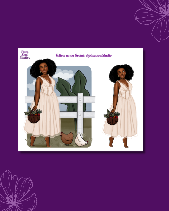 Frolicking on the Farm Mini Sticker Sheet