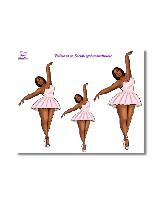 Keep Dancing Free Mini Sticker Sheet