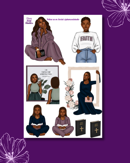 Faith Forward Sticker Sheet