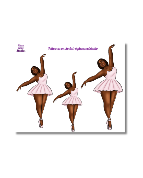 Keep Dancing Free Mini Sticker Sheet