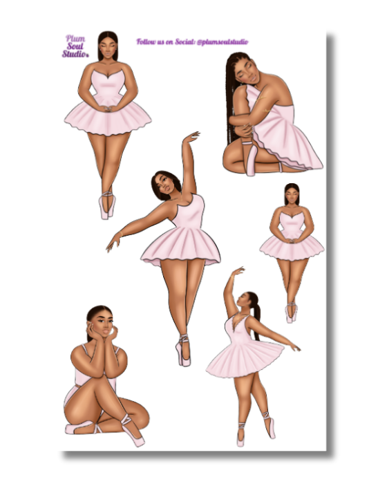 Keep Dancing Sticker Sheet