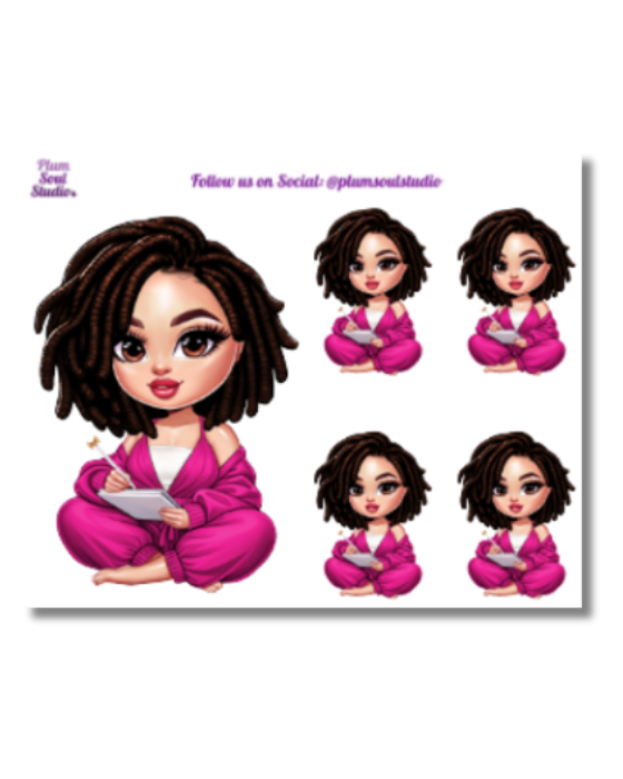 Jojo Journaling Sticker Sheet Mini