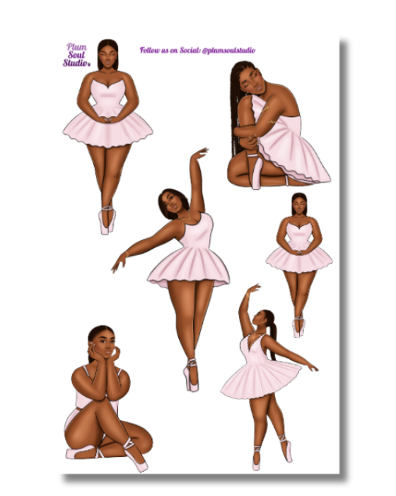 Keep Dancing Sticker Sheet